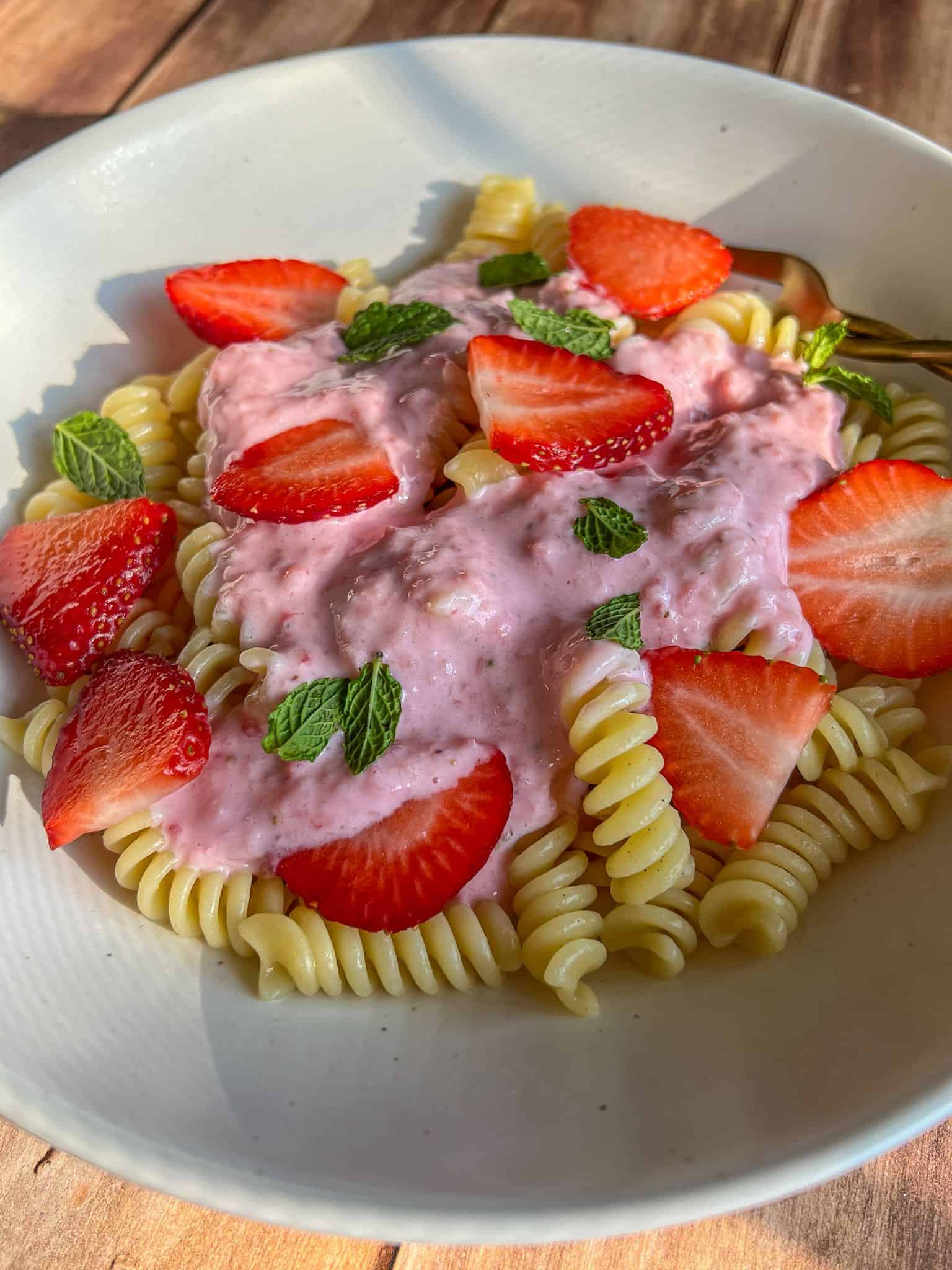 Polish Strawberry Pasta