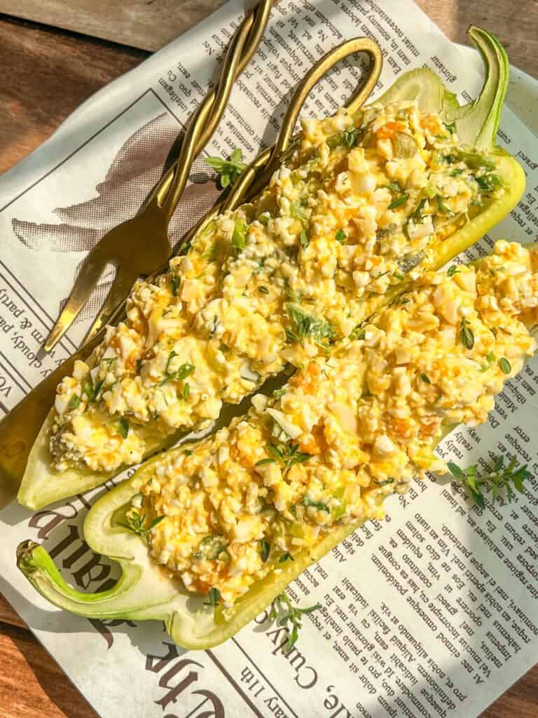 Cottage Cheese Egg Salad - The Modern Nonna