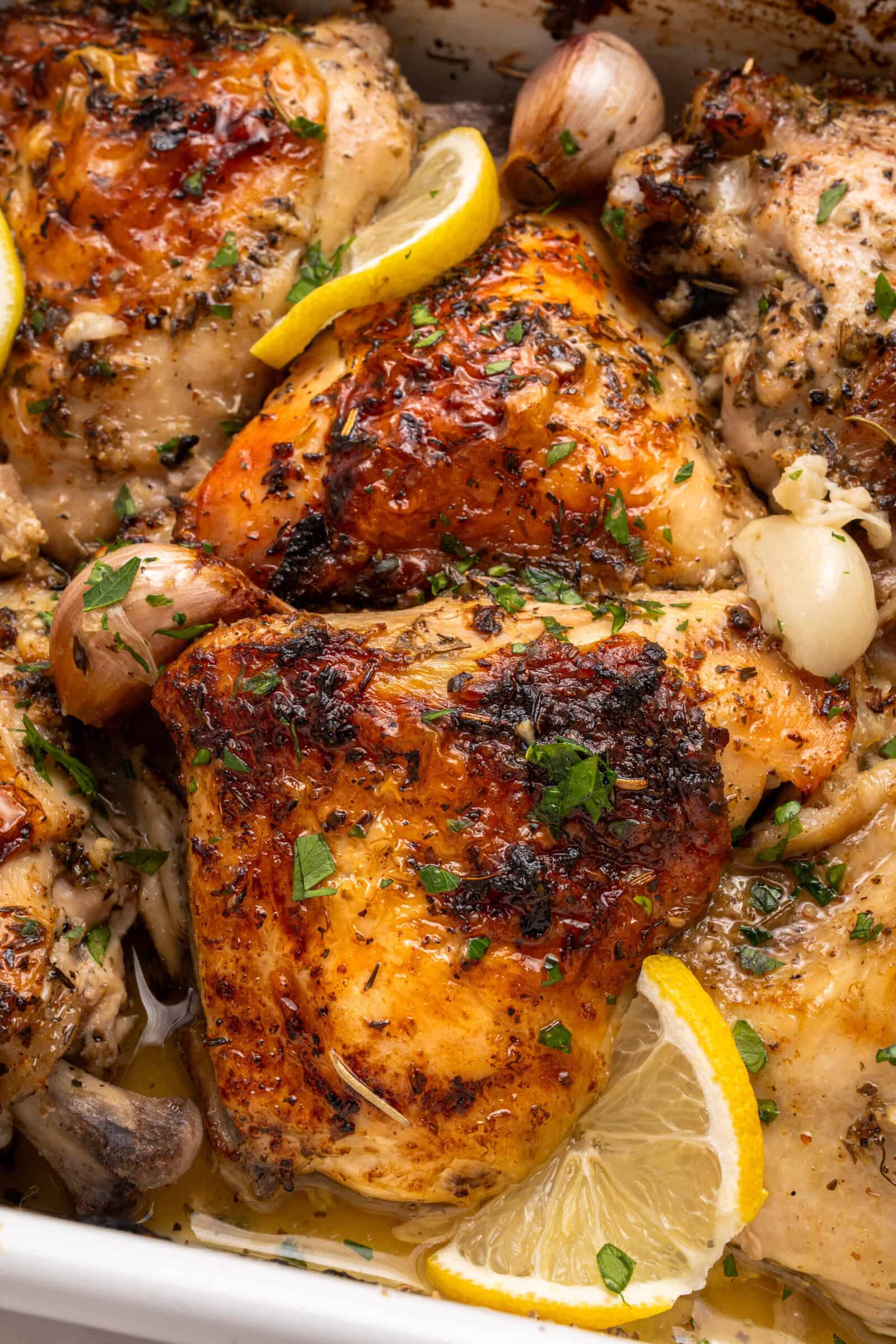 Garlic Lemon Chicken Thighs - 4