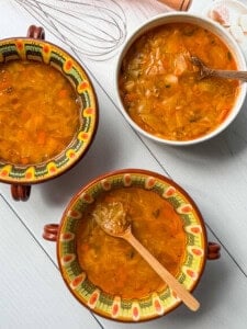 3 Bowls of Weight Loss Cabbage Soup.