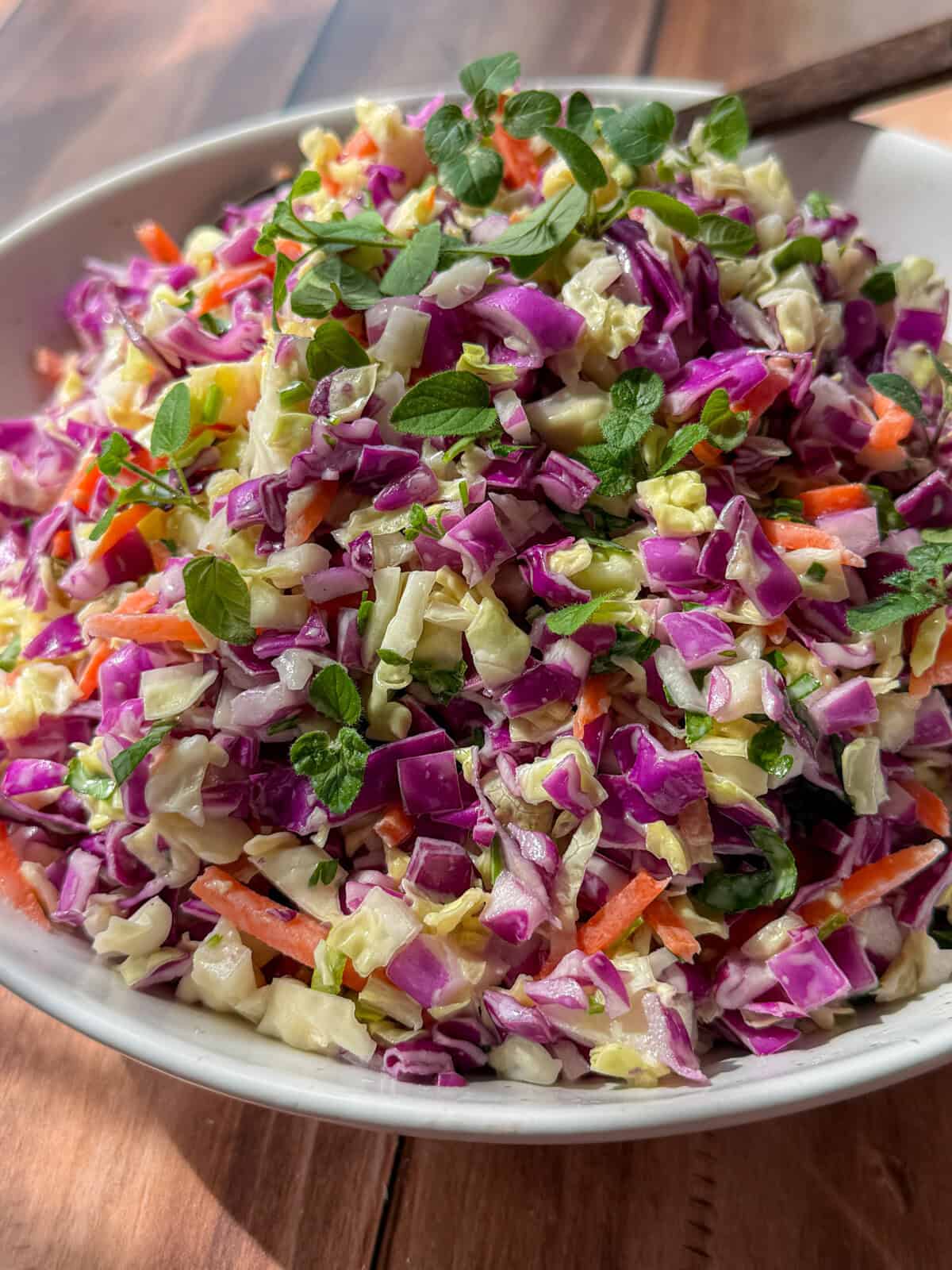 Chopped Cabbage Salad (10 Minute Recipe)